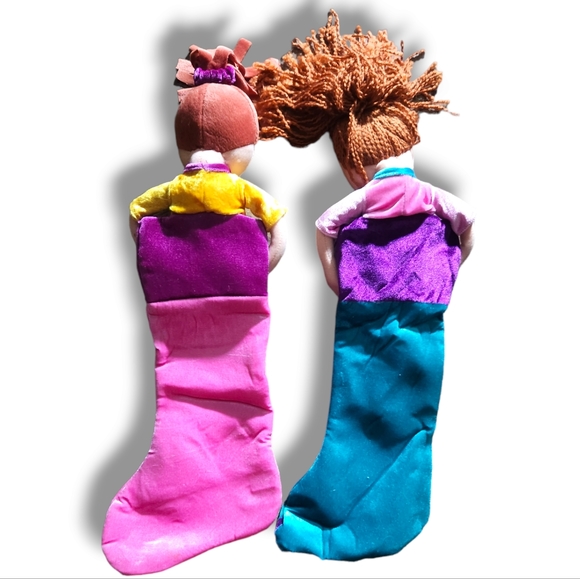 Christmas Stocking Set - Princess & Angel - Picture 2 of 2